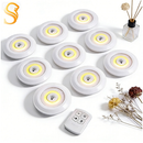 Lampâda Adesiva KIT Com 3 Luminárias e Controle à Pilha AAA MT027-2 (CC) MT027 (CR)