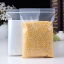 Saco Zip 100 Unidades Hermético Abre E Fecha Saquinho Plástico Para Freezer Geladeira