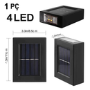 Luminária Solar De Parede À Prova D'água Para Jardim
