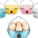 Cozedor de Ovos Elétrico Portátil Cozinha à Vapor 110V Cor Aleatória