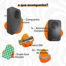 Campainha Residencial Sem Fio de Longo Alcance Prova D'água Casa Segurança Comercial