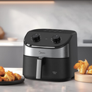 Fritadeira Air Fryer 5,5l Widemax Com Interior De Alumínio 1900w Midea -110V