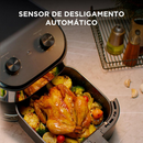 Fritadeira Air Fryer 5,5l Widemax Com Interior De Alumínio 1900w Midea -110V