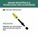 Mangueira De Jardim Trançada Reforçada Metros Completa Limpeza Quintal