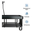 Escorredor de Louças Rack Aço Carbono Organizador Preto
