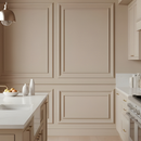 Boiserie Eva Autocolante Flexível Moldura Branco 5m 2,8cm Roda Meio Parede Decorativo À Prova D’Água