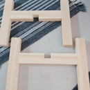 Suporte de Chão Legs Cachepot Madeira Pinus Natural - Porta Vaso Planta