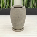 Vaso Oval de Polietileno 43cm | Uso Interno e Externo Sala Jardim