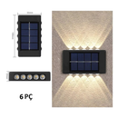 Luminária Solar De Parede À Prova D'água Para Jardim