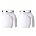 Caneca Misturadora Automática Elétrica USB Bateria Recarregável Mixer Café 380ml