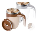 Caneca Misturadora Automática Elétrica USB Bateria Recarregável Mixer Café 380ml