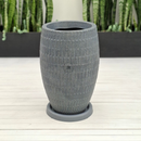 Vaso Oval de Polietileno 43cm | Uso Interno e Externo Sala Jardim