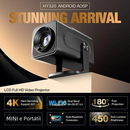 Projetor 4K HD 150 Polegadas Celular, Tv B0x, Xbox, PS, Pc, Wifi HY300 Pro Magcubic Envio Imediato