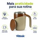 Caneca Misturadora Automática Elétrica USB Bateria Recarregável Mixer Café 380ml