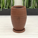 Vaso Oval de Polietileno 43cm | Uso Interno e Externo Sala Jardim