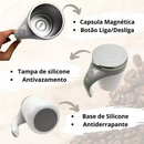 Caneca Misturadora Automática Elétrica USB Bateria Recarregável Mixer Café 380ml