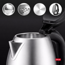Chaleira Elétrica Inox 1.8 Litros Desligamento Automático Aquecimento Rápido