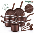 Conjunto de Panelas Antiaderente 10 Peças Prime