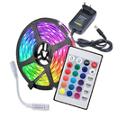 Fita LED 3528 SUPER LED ULTRA RGB 5M até 15M 12V 300 LEDS | 16 CORES IP20 Pronta Entrega Com e Sem Fonte