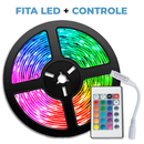 Fita LED 3528 SUPER LED ULTRA RGB 5M até 15M 12V 300 LED