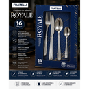 Conjunto de Talheres com 16 Peças em Inox