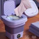 Mini Máquina de Lavar Roupas 11 llitro 110V/220V Centrifuga Dobrável Portátil Moderna Para Roupas