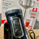 Mixer 3 em 1 1000W Inox Turbo Triturador Processador Copo 700ml Kian Preto